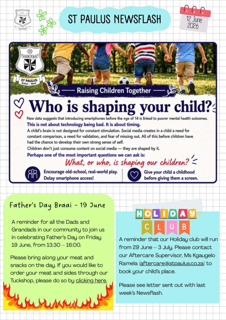 ST PAULUS Newsflash 12-06-2026